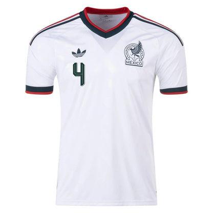 E.ALVAREZ #4 Mexico Away 2026 World Cup Jersey