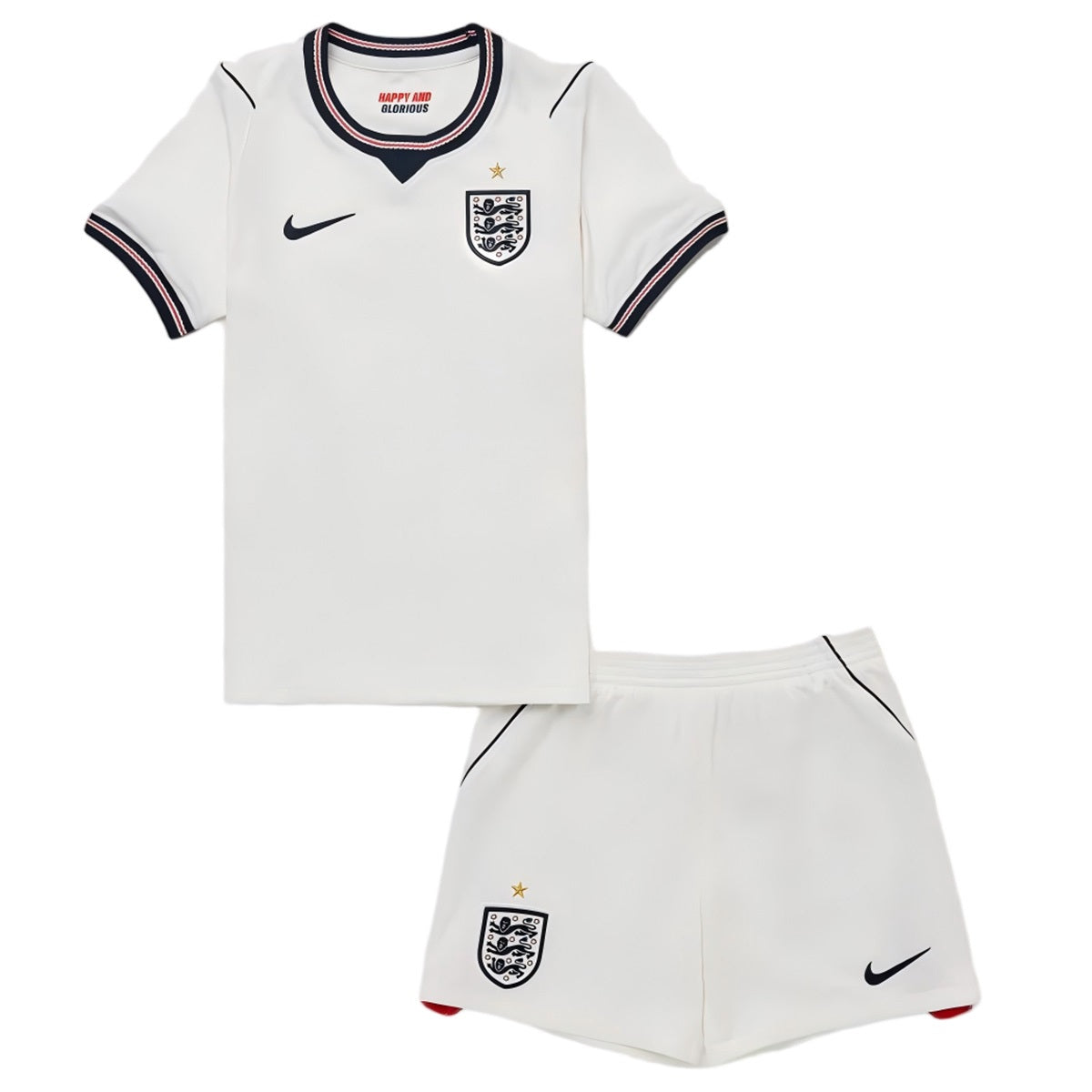 Kids England Home Soccer Kit 2026 World Cup Jersey