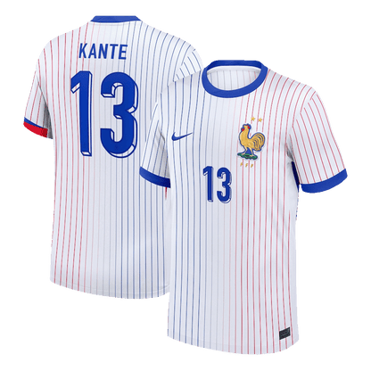 KANTE #13 France Away Soccer Jersey Euro