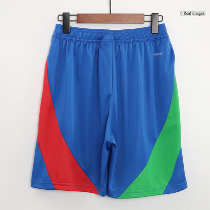 Italy Away Soccer Shorts Euro