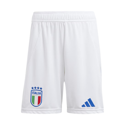 Italy Home Soccer Shorts Euro
