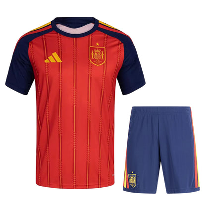 Spain Home Soccer Kit 2026 World Cup Jersey
