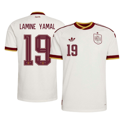LAMINE YAMAL #19 Spain Away Soccer Jersey 2026 Player Version