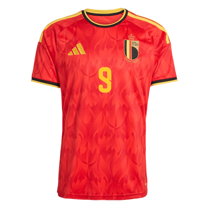 LUKAKU #9 Belgium Home Soccer Jersey 2026