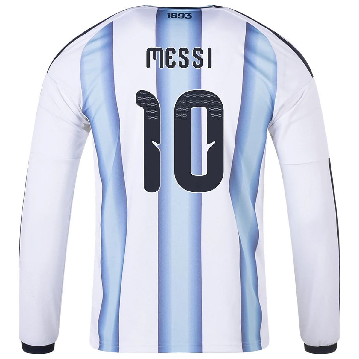 Messi #10 Argentina Home Long Sleeve 2026 World Cup Jersey