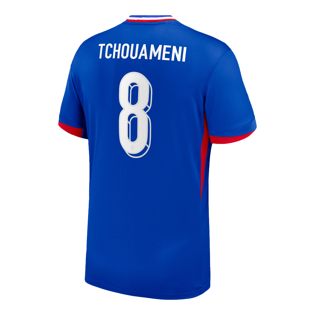 TCHOUAMENI #8 France Home Soccer Jersey