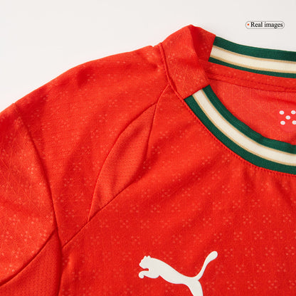 Authentic RONALDO #7 Portugal Home Soccer Jersey 2025