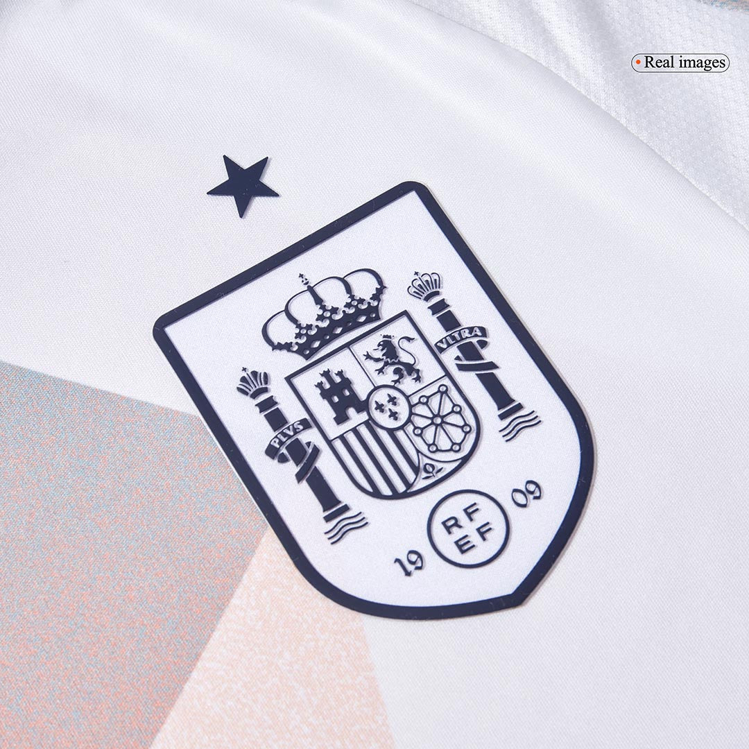 Spain Away Soccer Jersey 2025 Women's Euro