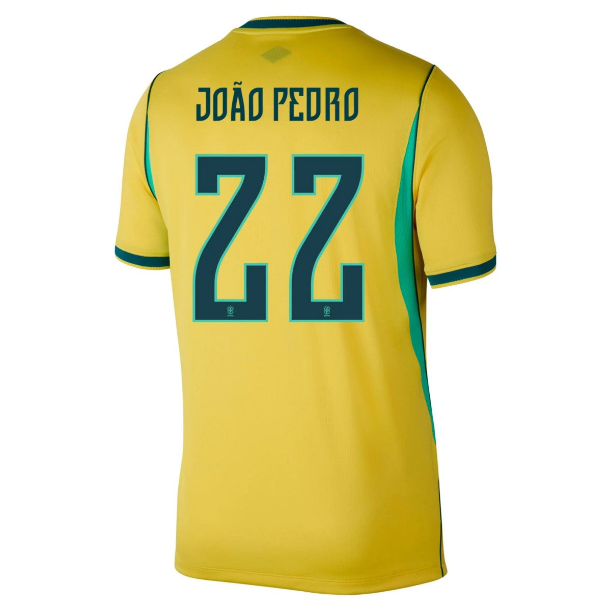 JOAO PEDRO #22 Brazil Home 2026 World Cup Jersey