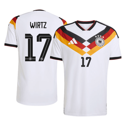WIRTZ #17 Germany Home Soccer Jersey 2026 Player Version