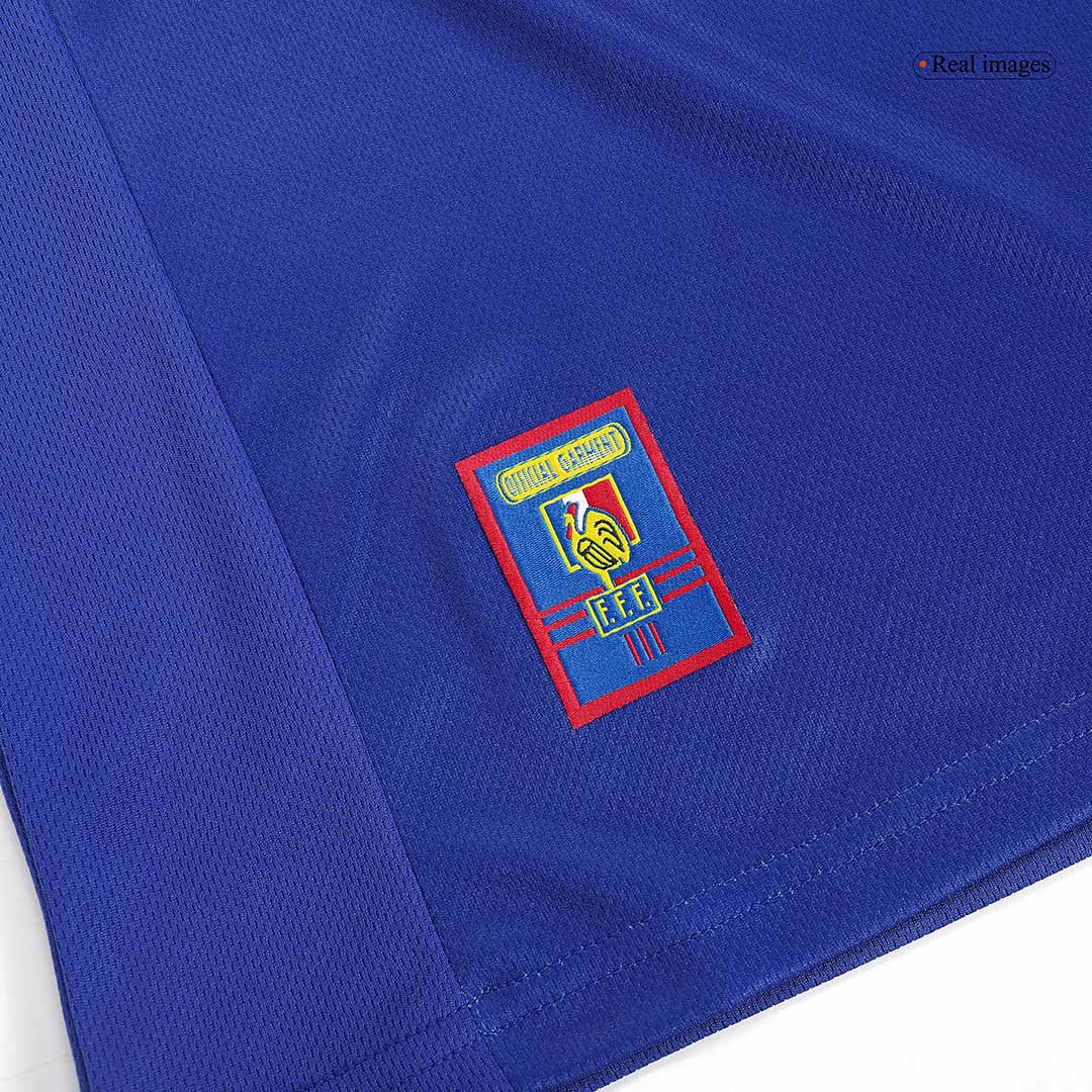 Retro 1998 France World Cup Home Soccer Jersey