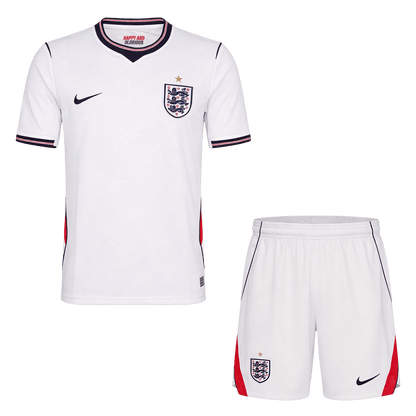 England Home Soccer Jersey Kit(Jersey+Shorts) 2026