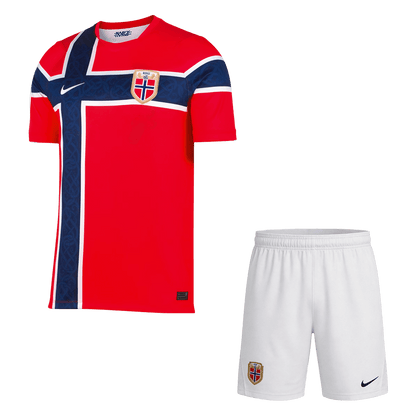 Norway Home Soccer Jersey Kit(Jersey+Shorts) 2026