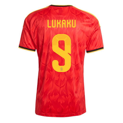 LUKAKU #9 Belgium Home Soccer Jersey 2026