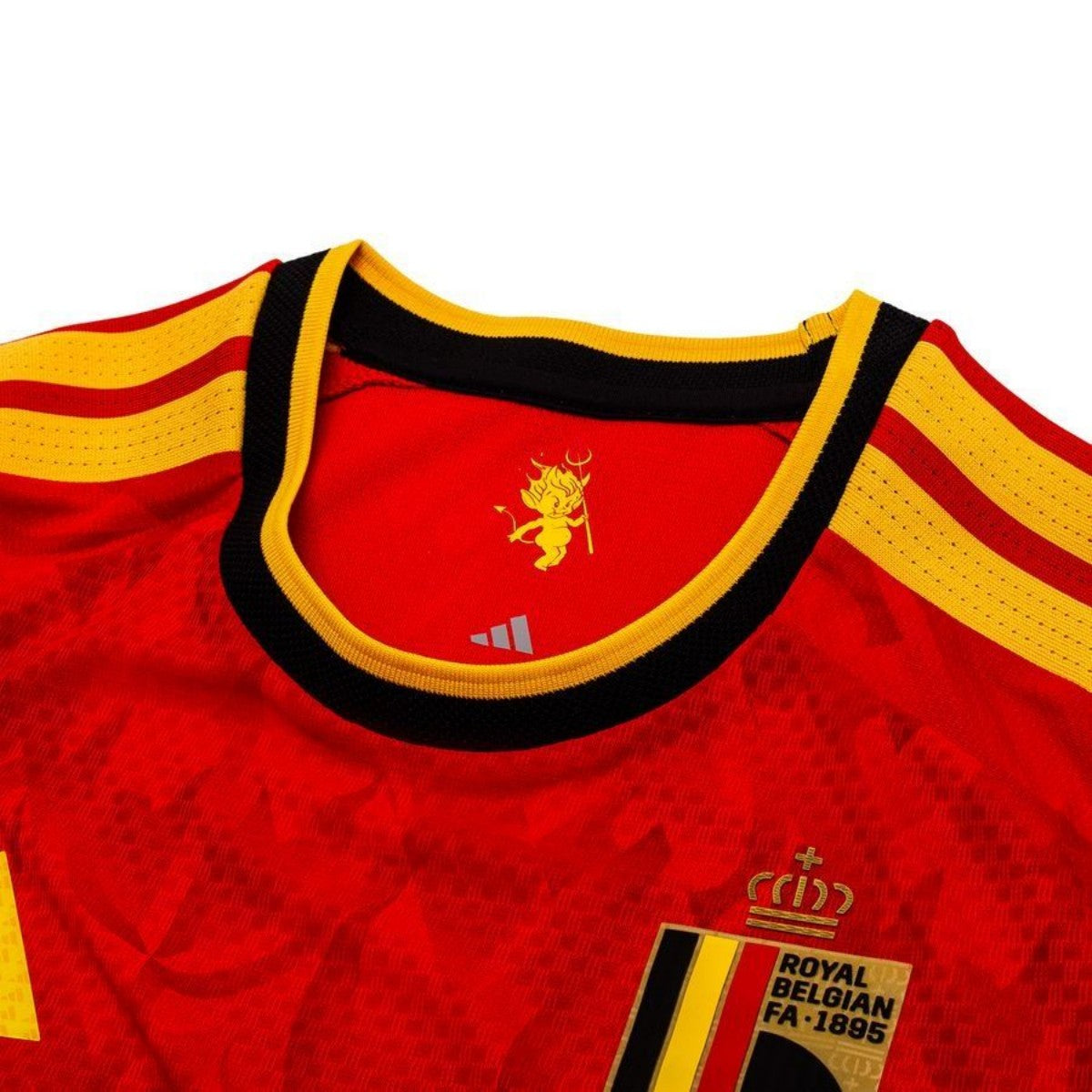 [Authentic] De Bruyne #7 Belgium Home 2026 World Cup Jersey