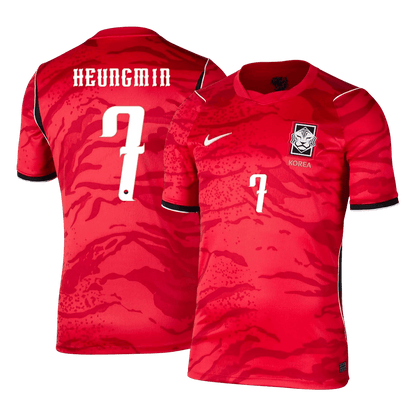 HEUNGMIN #7 South Korea Home Soccer Jersey 2026