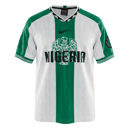 Retro 1996 Nigeria Away Soccer Jersey
