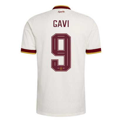 GAVI #9 Spain Away Soccer Jersey 2026 Player Version