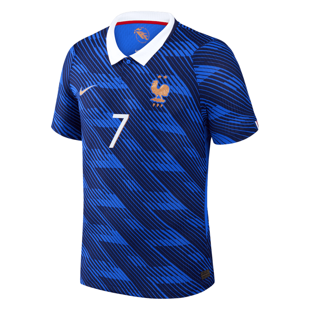 DEMBELE #7 France Home Soccer Jersey 2026 Player Version