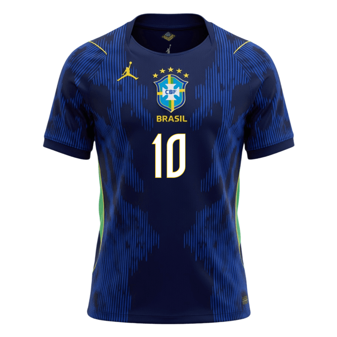 NEYMAR JR. #10 Brazil Away Soccer Jersey 2026