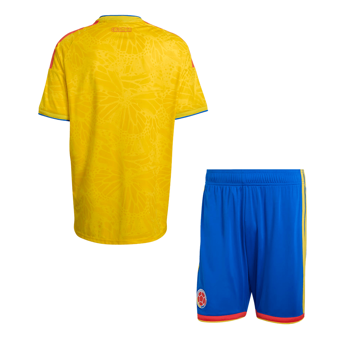 Colombia Home Soccer Jersey Kit(Jersey+Shorts) 2026
