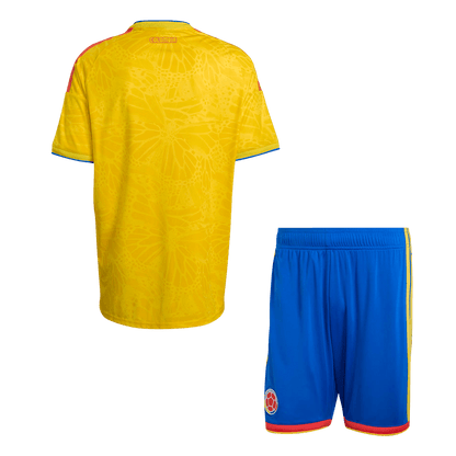 Colombia Home Soccer Jersey Kit(Jersey+Shorts) 2026