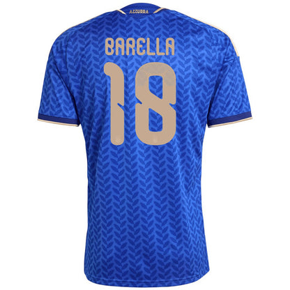 BARELLA #18 Italy Home 2026 World Cup Jersey