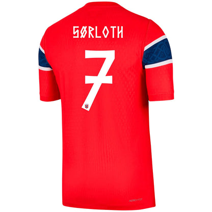 [Authentic] SORLOTH #7 Norway Home 2026 World Cup Jersey