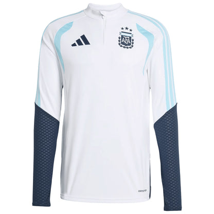 Kids Argentina Training Tracksuit Soccer Kit (Jacket + Pants) White 2026