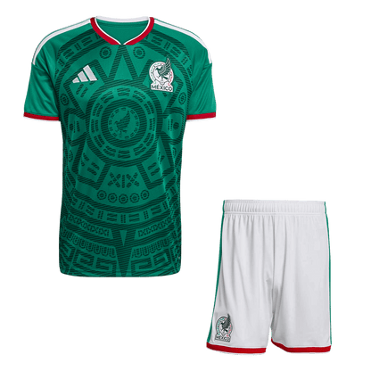 Mexico Home Soccer Jersey Kit(Jersey+Shorts) 2026