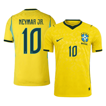 NEYMAR JR. #10 Brazil Home Soccer Jersey 2026 Player Version