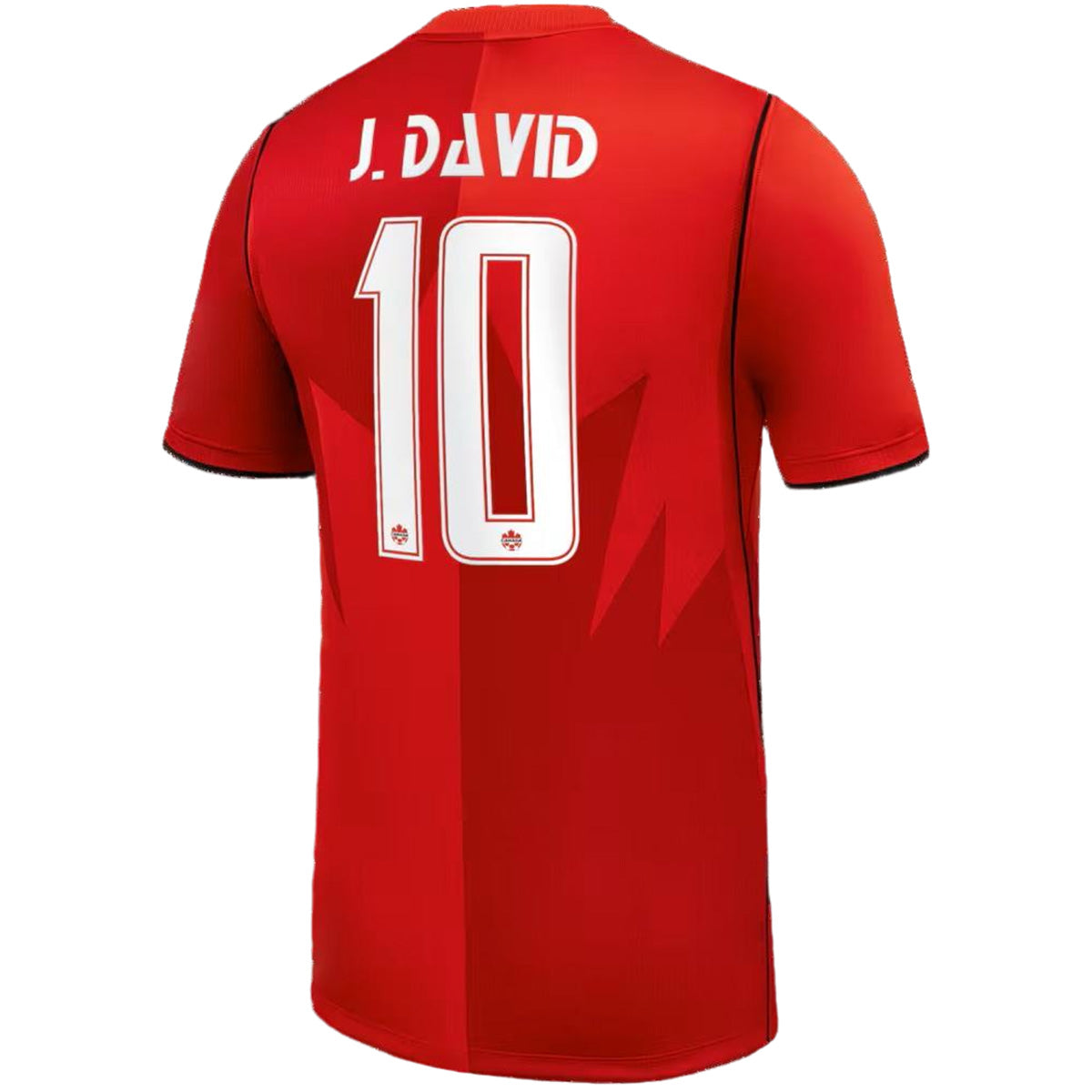 J. DAVID #10 Canada Home 2026 World Cup Jersey