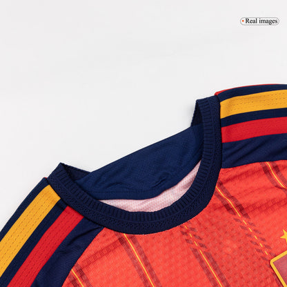 Spain Home Long Sleeve Soccer Jersey 2026