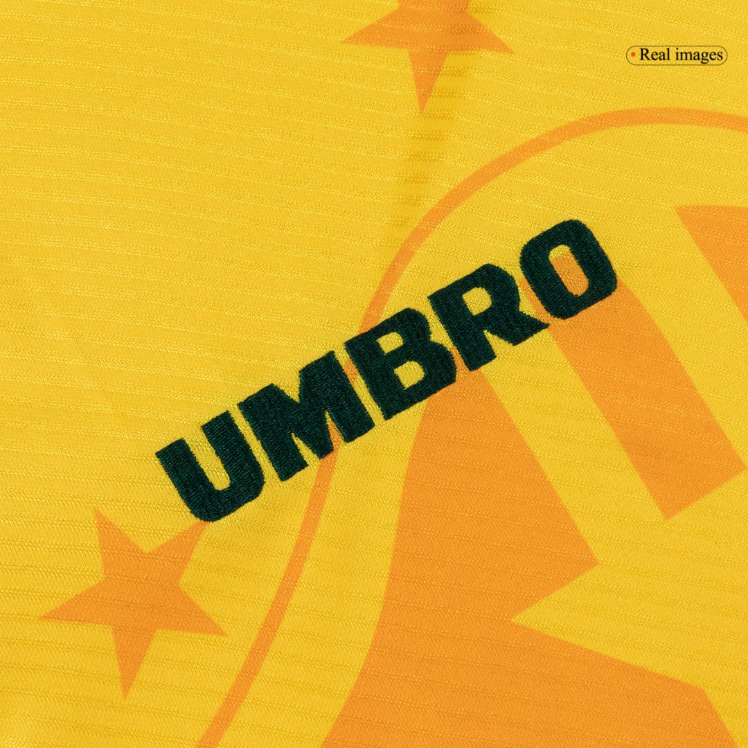 Retro 1994 Brazil Home Soccer Jersey