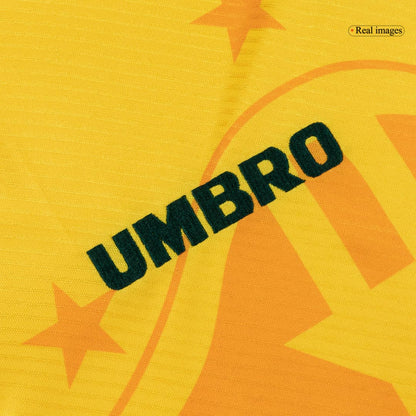 Retro 1994 Brazil Home Soccer Jersey
