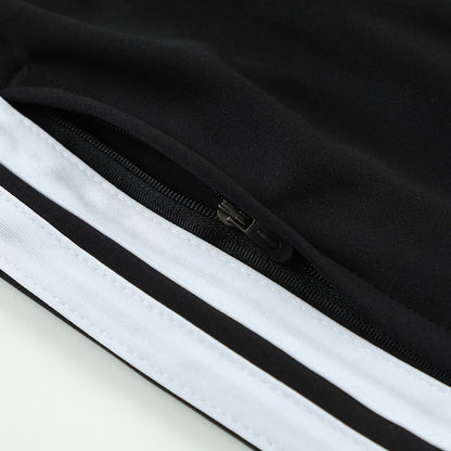 Germany Zipper Sweatshirt Soccer Kit (Top + Pants) White 2026