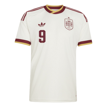 GAVI #9 Spain Away Soccer Jersey 2026