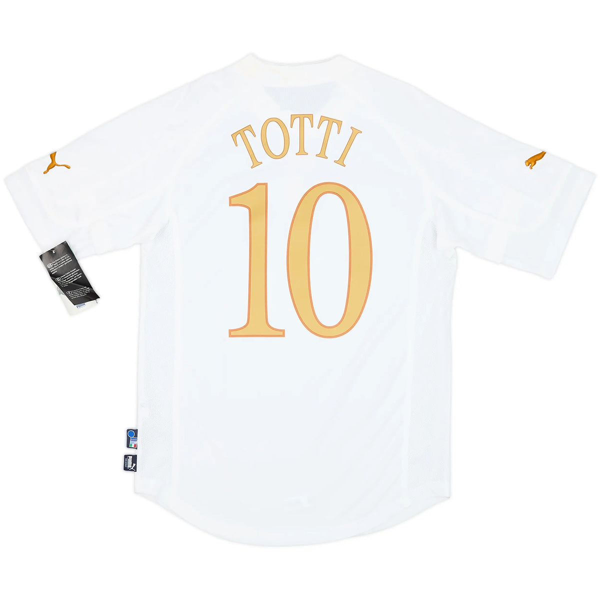 TOTTI #10 Retro Italy Away Jersey 2004 Euro Cup Jersey