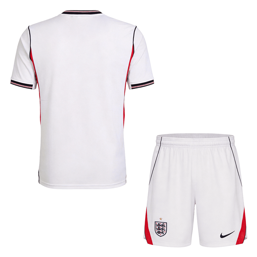 England Home Soccer Jersey Kit(Jersey+Shorts) 2026