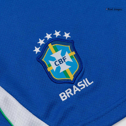 Kids Brazil Home Soccer Kit 2026 World Cup Jersey