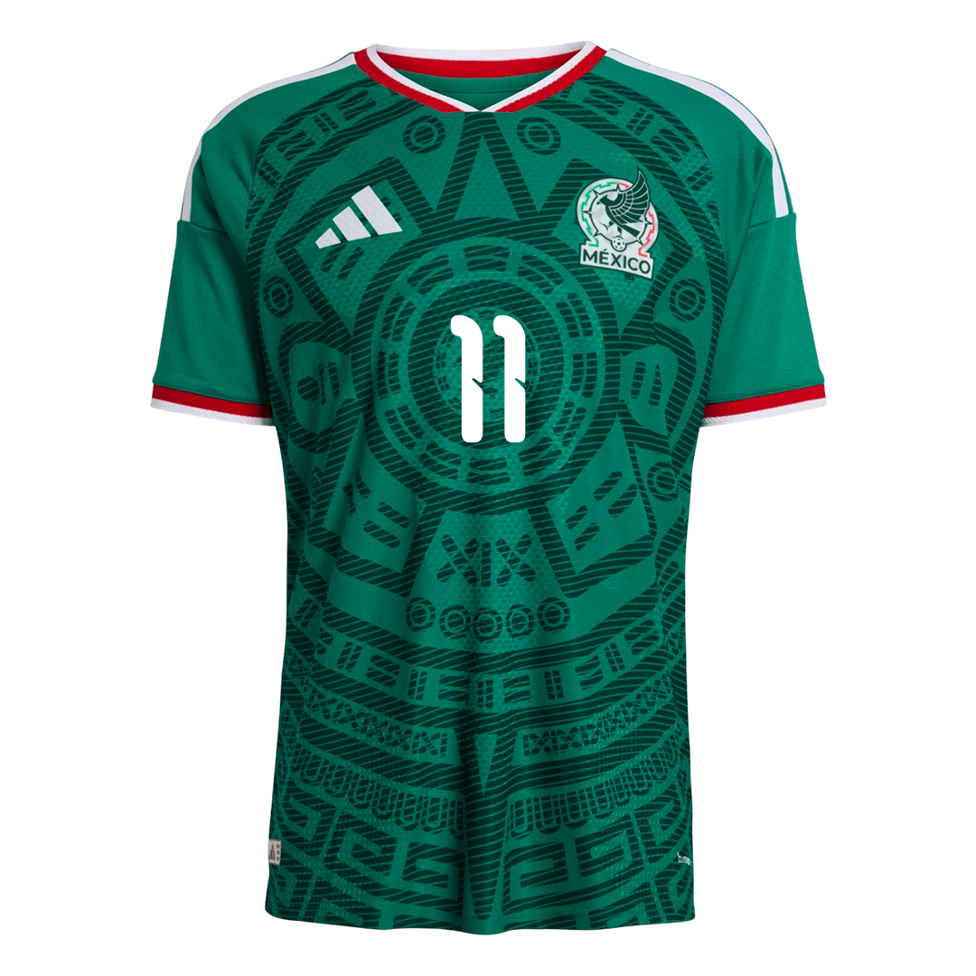 S.GIMENEZ #11 Mexico Home Soccer Jersey 2026 Player Version