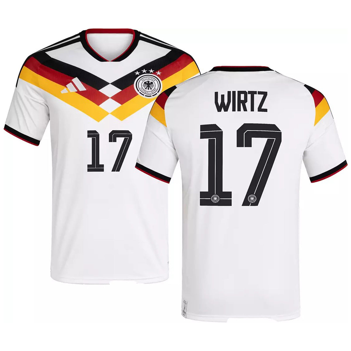 Wirtz #17 Germany Home 2026 World Cup Jersey