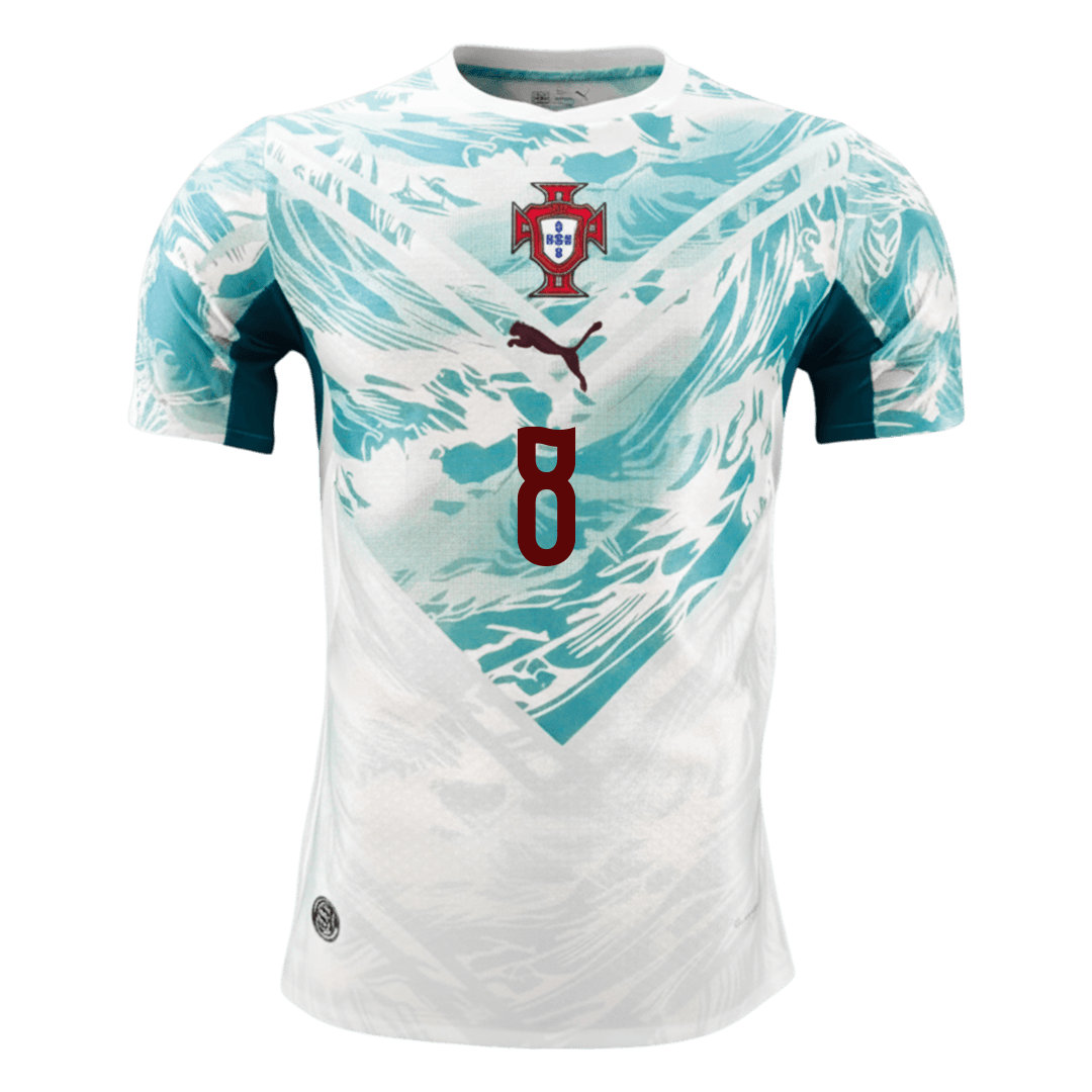 B.FERNANDES #8 Portugal Away Soccer Jersey 2026 Player Version