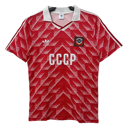 Retro 1987/88 Soviet Union Home Soccer Jersey