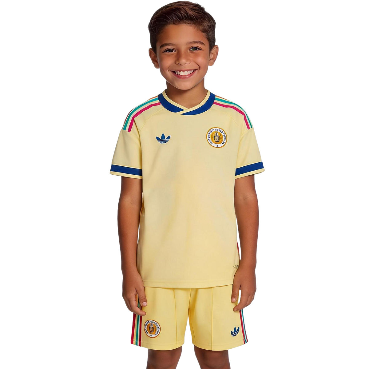 Kids Curaçao Away Soccer Kit 2026 World Cup Jersey