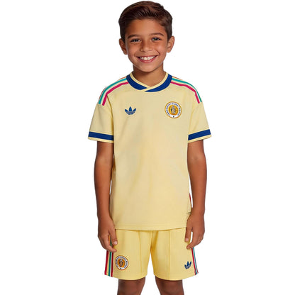 Kids Curaçao Away Soccer Kit 2026 World Cup Jersey