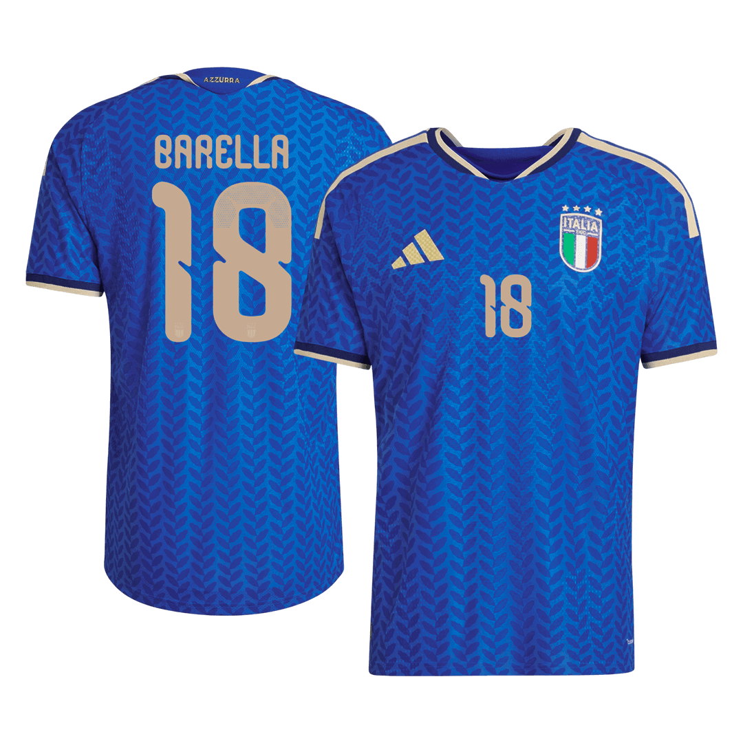 [Authentic] Barella #18 Italy Home 2026 World Cup Jersey