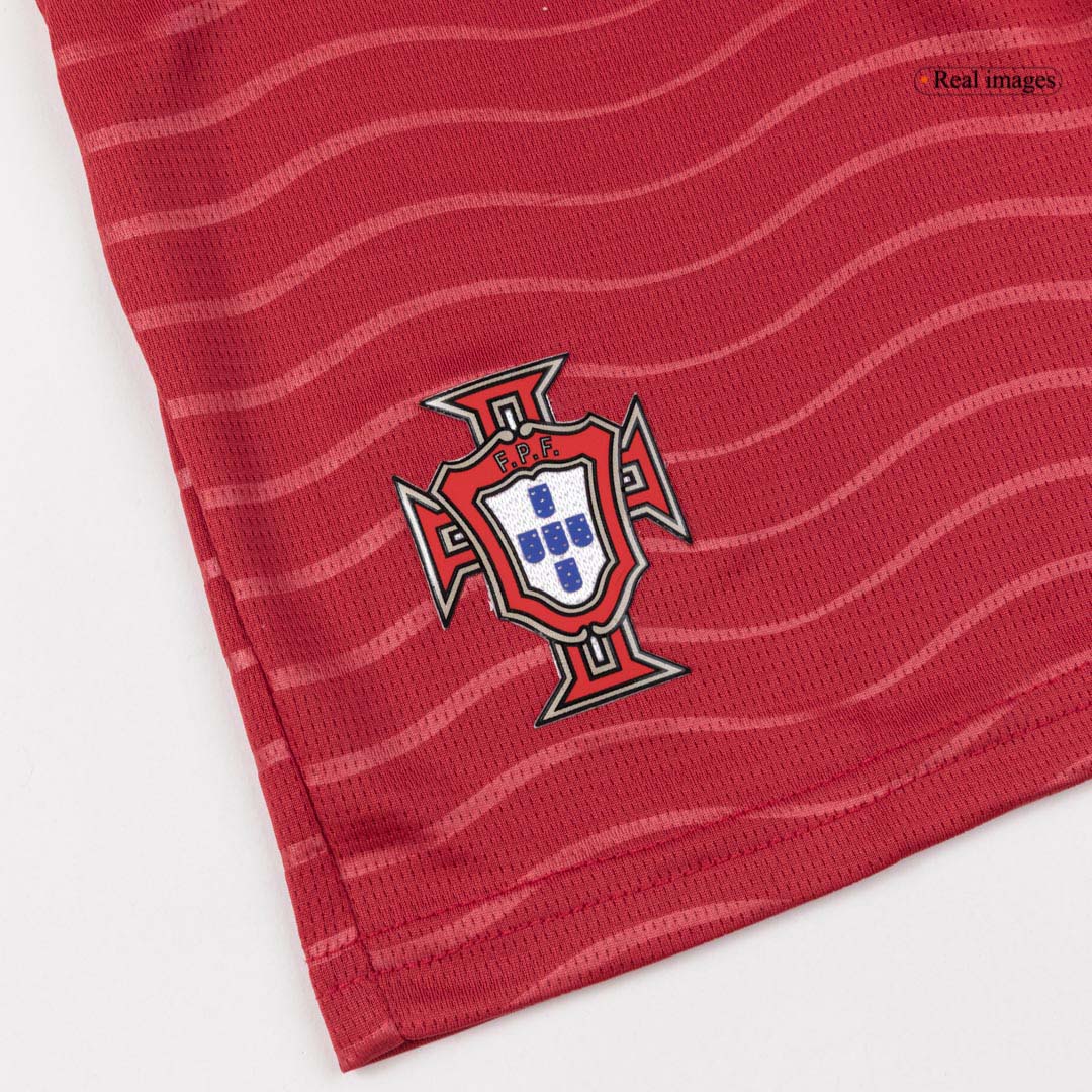 Kids Portugal Home Soccer Kit 2026 World Cup Jersey