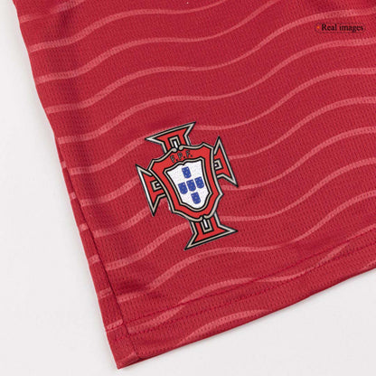 Kids Portugal Home Soccer Kit 2026 World Cup Jersey