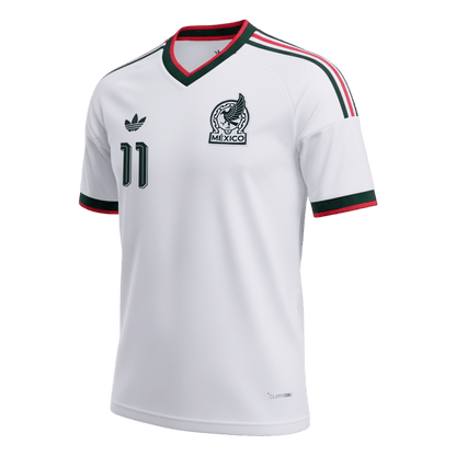 S.GIMENEZ #11 Mexico Away Soccer Jersey 2026